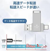 128GB usbメモリー スマホメモリーiPhone ipad android_画像4