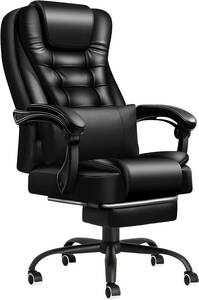 オフィスチェア 社長椅子 デスクチェア ワークチェア 人間工学 椅子 3Dヘッドレスト ハイバック 肉厚クッション 135度無段階リクライニング