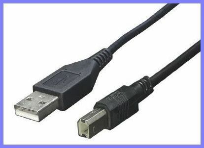 ゆうパケット無料！変換名人 USBケーブル 1m A-Bタイプ USB2.0 プリンターケーブル 1m・USB2AB-CA100/V 71008