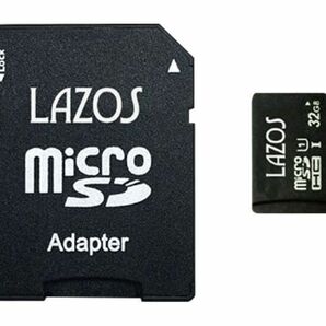 Lazos microSDカード 32GB 2枚セット Class10 UHS-I microSDHC 32GB L-B32MSD10-U1 x2の画像2