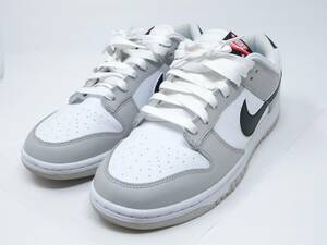 ナイキ NIKE DUNK LOW RETRO SE Lottery Grey Fog Light Crimson スニーカー シューズ 靴 スリッポン メンズ 27.5cm DR9654-001 YSAOAZO