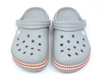 クロックス crocs クロックバンド バーシティ クロッグ 子供用 キッズ サンダル シューズ C10 17.5cm KHAOAZT_画像2