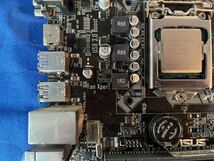 □1円スタート マザーボード＋CPU＋IOパネル セット　H110M-A LGA1151 CPU core i5-6500 ジャンク□_画像6