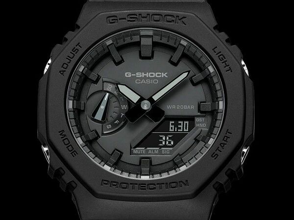 CASIO G-SHOCK GA-2100-1A1JFブラック 試着のみ