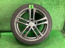 マナレイスポーツ MANARAY 18インチ ホイール4本 225/40ZR18 溝有 18×7.5J +48 114.3 73mm 5H MSツイン5本スポーク ステップW外し 社外_画像7