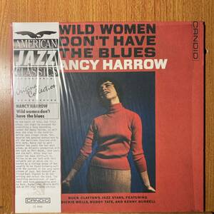 ナンシー・ハーロウ - B.ホリディの再来？★NANCY HARROW / WILD WOMEN DON'T HAVE THE BLUES★UK盤 BLACK LION CS 9008★CANDID★帯付美品