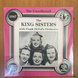 キング・シスターズ - 1947 ★THE KING SISTERS With FRANK DeVOL’S ORCHESTRA - 1947★US盤 HINDSIGHT RECORDS★新品未開封シュリンク付