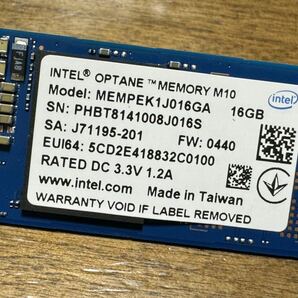 ★新品★Intel Optane メモリ 16GB M10 PCIe M.2 2280 SSDの画像3