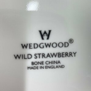 ◆◇[4] Wedgwood ウェッジウッド ワイルドストロベリー 皿 ボール ４点 まとめて 06/050104m◇◆の画像10