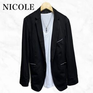 NICOLE selection テーラードジャケット　トップス　ライトアウター