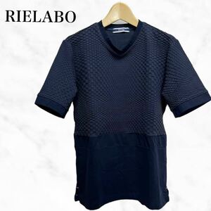 RIELABO 半袖Tシャツ　ＶネックTシャツ　日本製　半袖カットソー