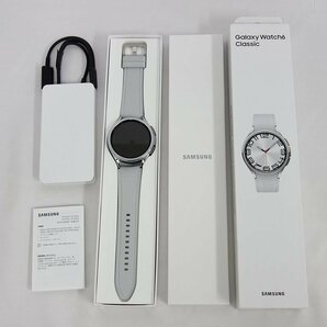 超美品 SAMSUNG Galaxy Watch 6 classic SM-R960 SM-R960NZSAXJP インボイス可 送料無料 国内版 【k0429-370-0507】清Tの画像1