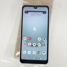 未使用 SIMフリー docomo AQUOS wish3 SH-53D グリーン 利用制限○ SIMフリー 送料無料 インボイス可 【東0514-75-0515】清P_画像2