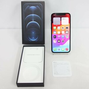 **60日保証** SIMフリー iPhone 12 Pro 128GB ブルー Softbank NW利用制限〇 インボイス可 送料無料 【k0526-420-0528本】兼T