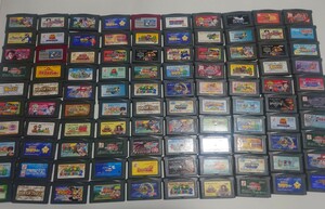 【Nintendo GBA】Gameboy Advance NES Soft　100pcs ゲームボーイアドバンス ソフト100本　任天堂