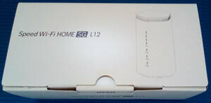 NEC Speed Wi-Fi HOME 5G L12 NAR02 [ホワイト]