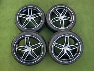 ◆ 希少！HAMANN ハーマン ◆◆18x7.5J+45/PCD:100/4穴◆4本set.NANKANG.215/40R18.202009製.BMWMini等に MINI 等