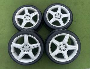 ◆ 希少！ベンツAMG 純正◆18x8.5J+38/9J+39/PCD:112/5穴◆4本.W211 Eクラス W212 W204 W205 W206 W213 Cクラス 等