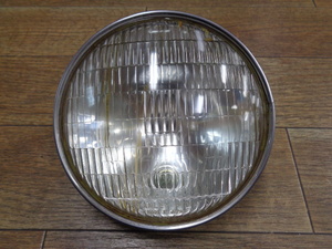 ［7467］カワサキ Z2 純正 ヘッドライト 当時物 中古 SEALED BEAM シールドビーム STANLEY 6-1097 スモール付 点灯確認済み 希少　