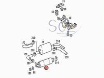 ベンツ R129 W215 フューエルポンプ 燃料ポンプ ガソリンポンプ SL320 SL500 SL600 CL500 CL600 CL55 0004707894 0004705994 0004706094_画像6