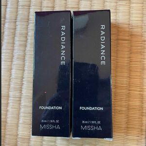 MISSHA RADIANCE Foundation Sand 2つセット