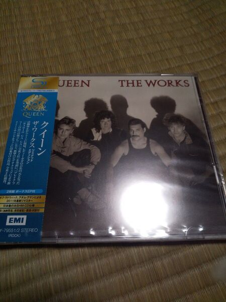 未使用未開封 Queen ザ ワークス SHM-CD 2枚組