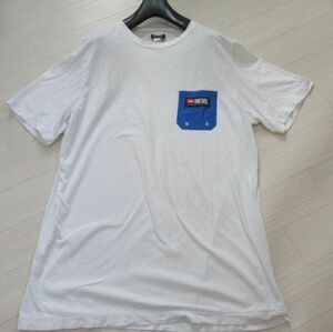 ディーゼル ビーチウエア ポケット付き Tシャツ L