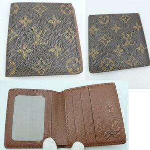 LOUIS VUITTON ルイ・ヴィトン LV 長財布 二つ折り財布 ダミエ モノグラム 3点おまとめ J299の画像7