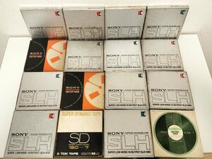  secondhand goods audio equipment open reel tape TDK150-7 SONY Sony SLH-550 SLH-370 PY7-120 FUJI S-100. summarize 16 point present condition goods J398-1