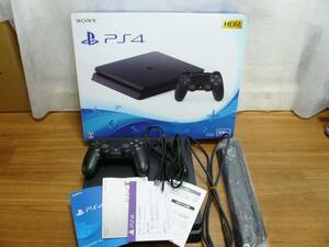 PS4 本体 PlayStation4 本体 500GB ジェットブラック CUH-2200A B01 動作確認済 初期化済 プレイステーション４ CUH-2200AB01