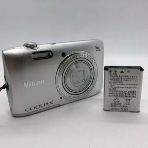 ★極上品★Nikon ニコン COOLPIX S3600 コンパクトデジタルカメラ シルバー クールピクス　＃20240501_0004