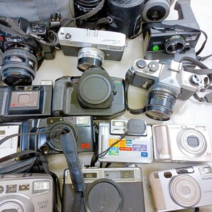 ジャンク カメラ フィルムカメラ 一眼レフ Canon MINOLTA ペンタックス カシオ SONY ハンディビデオ カメラレンズ など カメラまとめの画像5