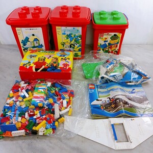 ジャンク LEGO レゴ ブロック おもちゃ 赤いバケツ 3歳から 基本セット ブロック玩具 レゴまとめ