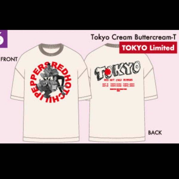 レッチリ　Tokyo Cream Buttercream-Tシャツ　xl
