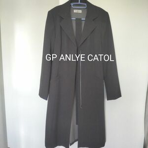 GP ANLYE CATOL　スプリングコート　チャコールグレー　9A ロングコート チェスターコート トレンチコート