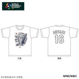 【新品】WBC優勝記念 受注生産 大谷翔平 レプリカTシャツ Lサイズ 野球 侍ジャパン 2023 侍JAPAN オーセンティック