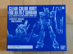 同梱可 新品 PG UNLEASHED RX-78-2 クリアカラーボディ 水転写式デカール付属 パーフェクトグレード PERFECT GRADE PGU 1/60 プレバン限定