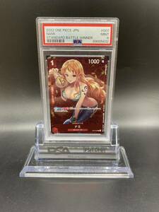 匿名配送！ワンピースカード ナミ スタンダードバトル プロモ PSA9 (832)