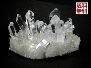 天然水晶 クラスター クリスタルクォーツ 石英 原石 高品質 Crystal Quartz アーカンソー産 送料無料 No.１１