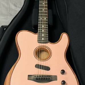 【2024/3/27購入品】Fender FSR American Acoustasonic Telecaster Shell Pink/Ebony Fingerboardの画像1