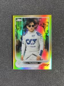 [50 sheets limitation ]*TOPPS CHROME 2022 FORMULA 1 F1 #64 angle rice field ..|YUKI TSUNODA