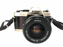 Nikon ニコン 一眼レフカメラ FM10 / Zoom-NIKKOR 35-70mm 1:3.5-4.8 ※ジャンク品 フィルムカメラ 広角レンズ 撮影機器 現状品 MF_画像1