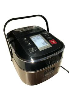 HITACHI 日立IHジャー炊飯器 RZ-WW3000M 15年製 容量1.0L ブラウンゴールド 5合炊き 圧力スチーム 炊飯器 炊飯ジャー 家電 日本製 動作品 