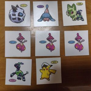 ポケモンパンシール8枚