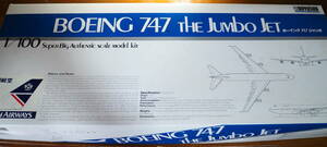 童友社 DOYUSHA 1/100 BA 英国航空 ボーイング 747 ジャンボ プラモデル未組立現状品
