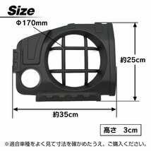 ジムニー対応 JB64 ジムニーシエラ対応 JB74 グリルカバー ヘッドライト ガード ブラック 装着 ジムニーカスタム_画像4