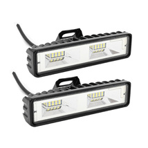 LED ライトバー 48W 2個セット ワークライト 2400LM 12V 24V 作業灯 補助灯 オフロード 防水 汎用_画像1