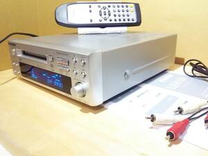 [ operation excellent / super-beauty goods ]ONKYO MD-105FX MDLP correspondence original remote control / manual attaching 