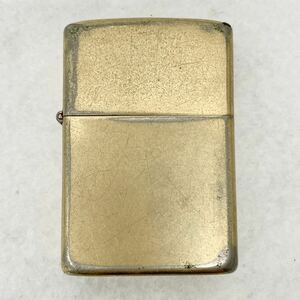 ZiPPO ジッポー オイルライター シンプル ゴールド BRADFORD.PA 1982年 着火未確認 USA ヴィンテージ 喫煙具