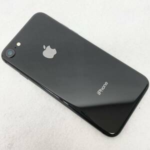 Apple iPhone 8 ブラック 本体 MQ782J/A アイフォン SIMフリー/64GB/バッテリー89％ 動作確認済み アップル スマホ